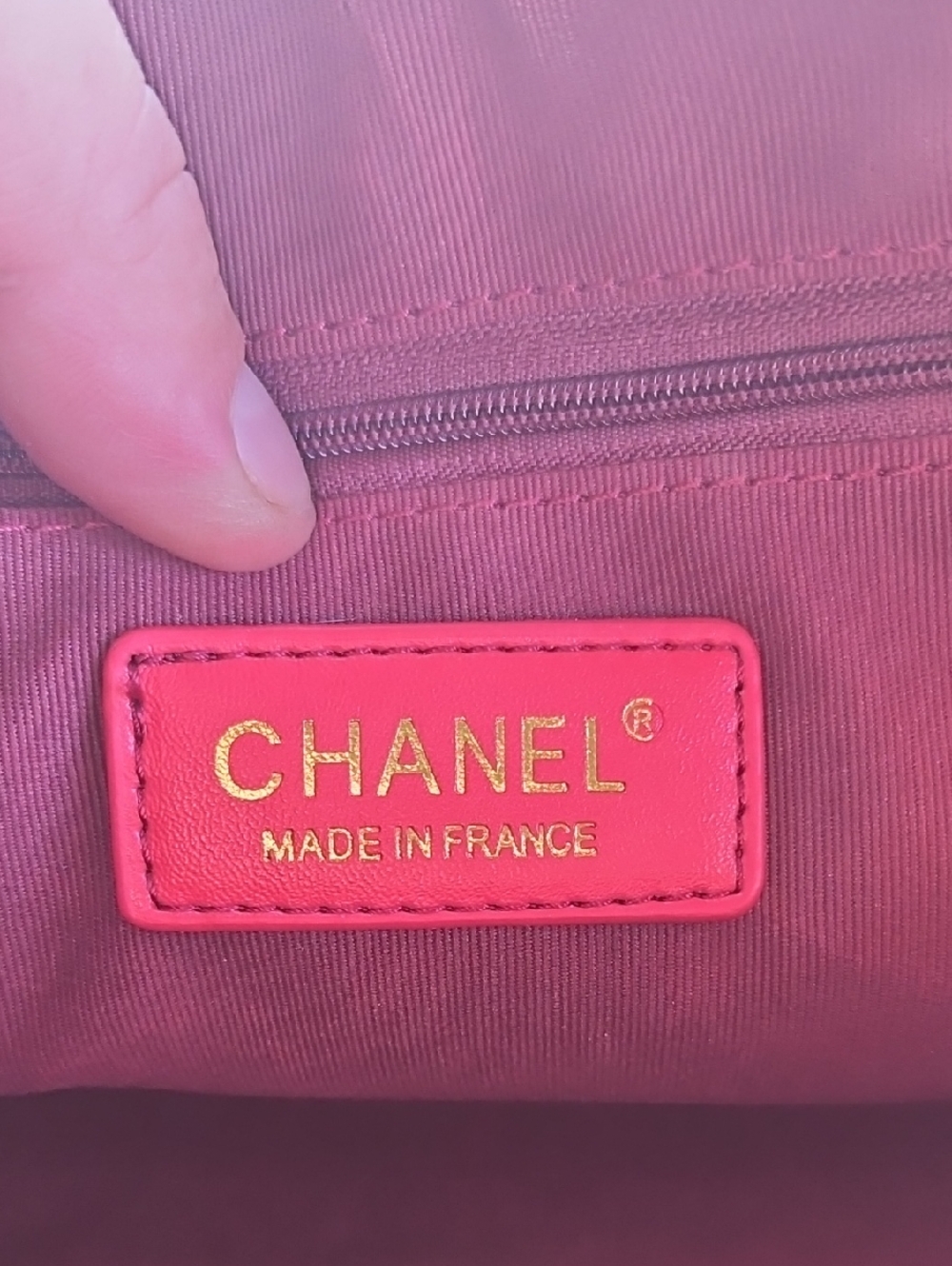 CHANEL Quilted Crossbody Mini Boston Bag in Burgundy with Gold Hardware - Picture 8 of 8